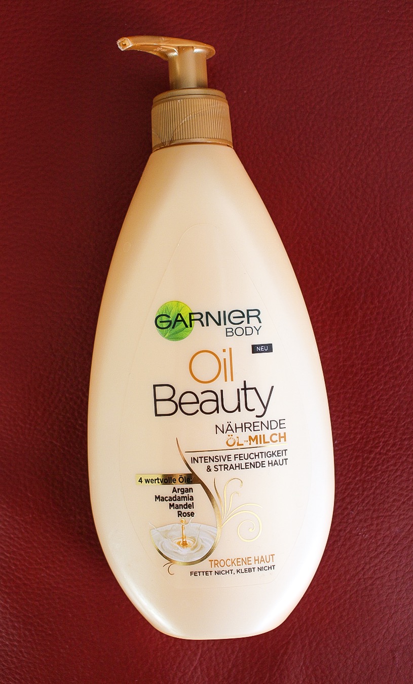 Aufgebraucht: Garnier Body Oil Beauty Nährende Öl-Milch